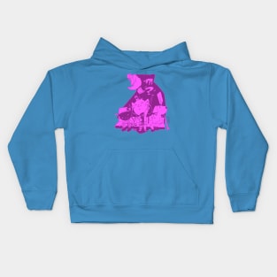 The Whole Riddie Family! Kids Hoodie